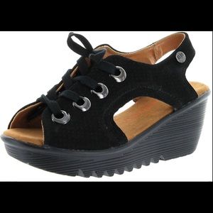 Bernie Mev Black Marcelo Lace Up Sandal